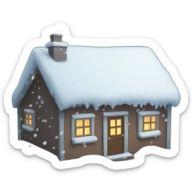 Snowfall sticker