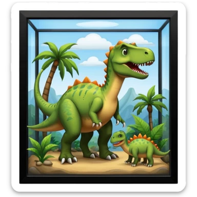 dinosaur Museum sticker