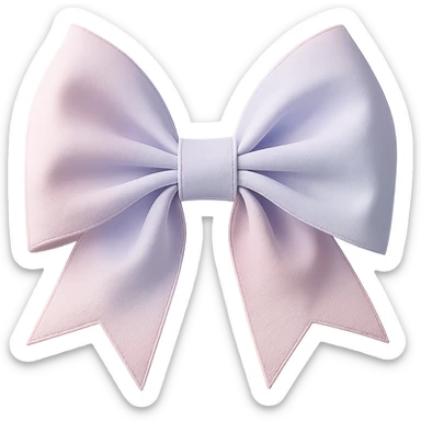Make the pink gothic bow pastel colored in a photorealistic style. Keep the background transparent. sticker