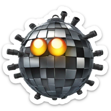 discoball bomb sticker