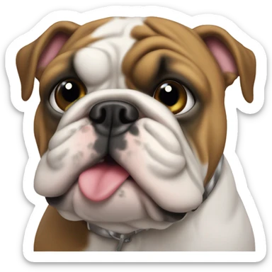 Franc bulldog whit me sticker