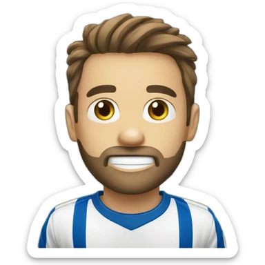 estadio de futebol com fundo BRANCO sticker