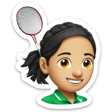 saina nehwal Indian badminton player sticker
