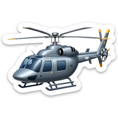 navy style helicopter  sticker