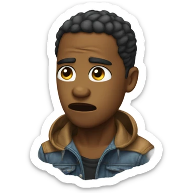 Crying forever but I’m ok sticker