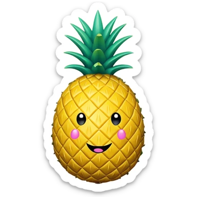 inflatable balloon pineapple pinata sticker