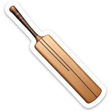 I need a cricket bat as emoji which I can paste with text sticker