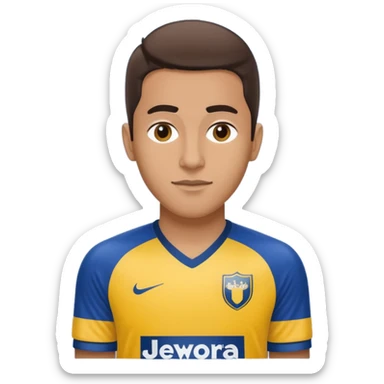 Una amoji con la reera de boca juniors sticker
