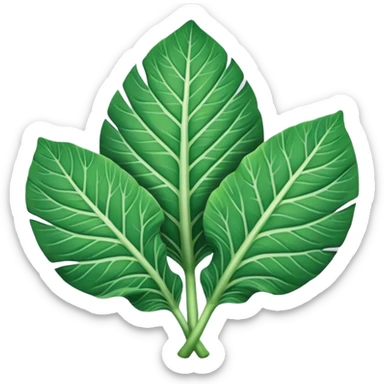 taro leaf sticker