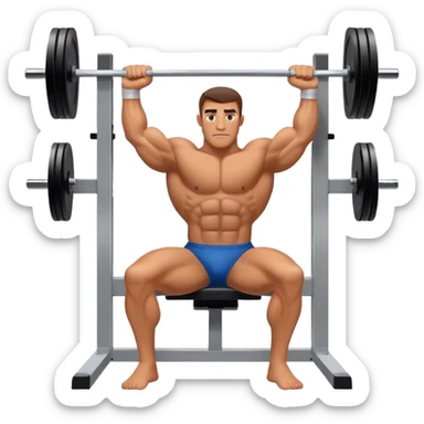 close-grip flat-benchpress sticker
