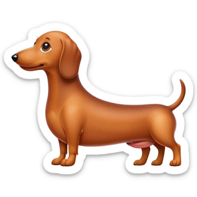 Sausage dog  sticker