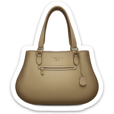Prada shoulder bag sticker