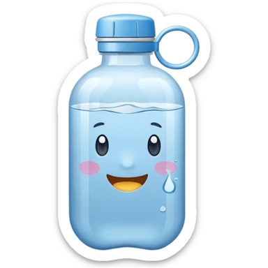 Water bottle – reusable canteen
 sticker