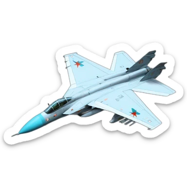 mig-25 sticker