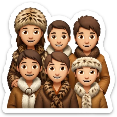 ice age tribe  sticker