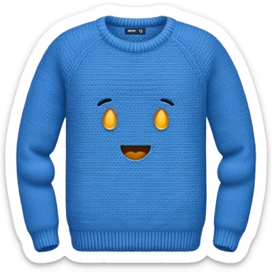 knitted garment sticker