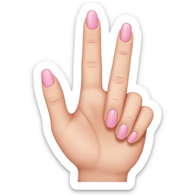 Pinky promise sticker