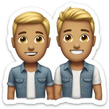 Gay boyfriends sticker