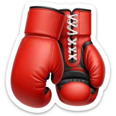 boxing gloves sticker