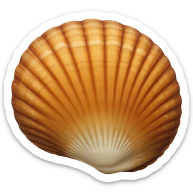 realistic seed, detailed macro close-up, textured surface with natural patterns, shades of brown and beige, oval-shaped, glossy shell, studio lighting, sharp focus, high-resolution photography, isolated on neutral background sticker