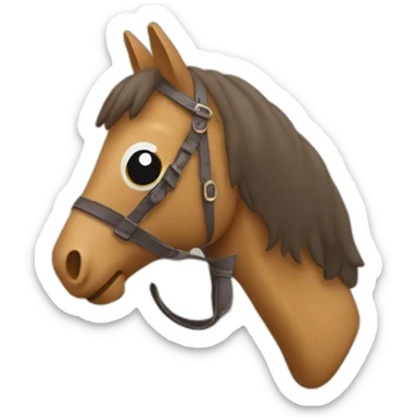 Hobby horse  sticker