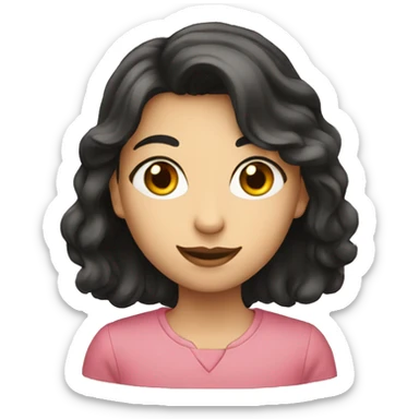 A Heart with name Evelyn on it sticker