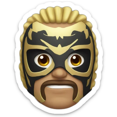 luchador sticker