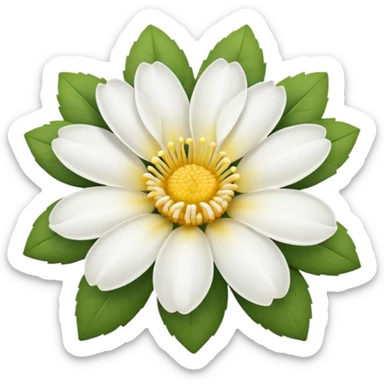 Flor margarita sticker