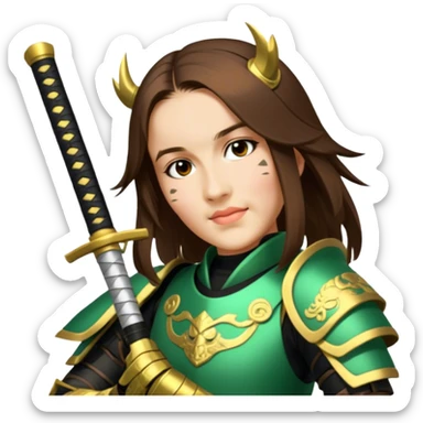 Samurai Guardian sticker