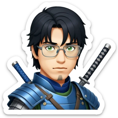 Samurai Defender sticker