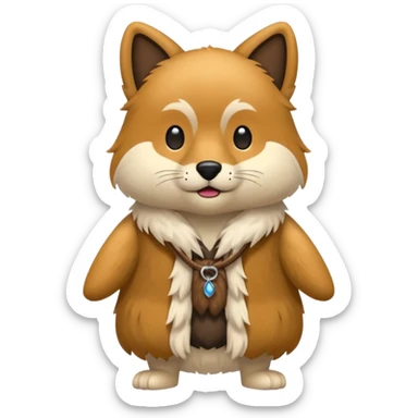 Bolthund (full body) sticker