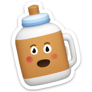 Hot water bottle sticker