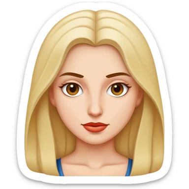 Jasmin white sticker