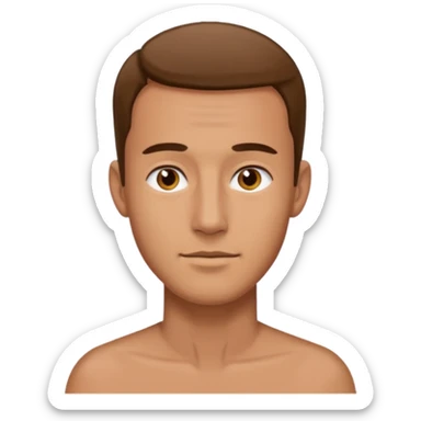 Take away the wrinkles on his forehead he's only 25 years old sticker