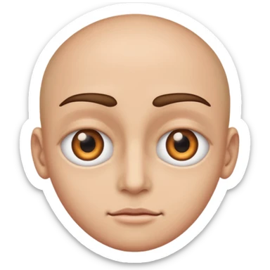 Ojo mas abierto que el otro sticker