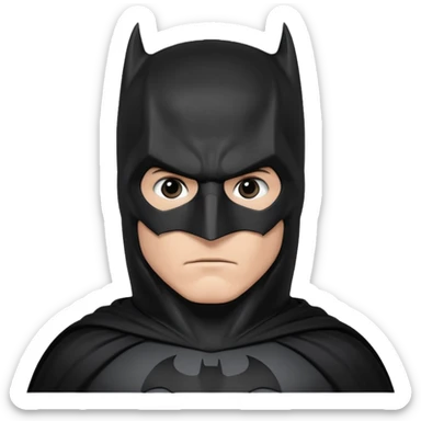 christian bale batman sticker