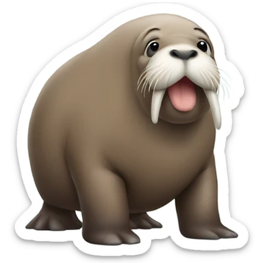 Walrus sticker