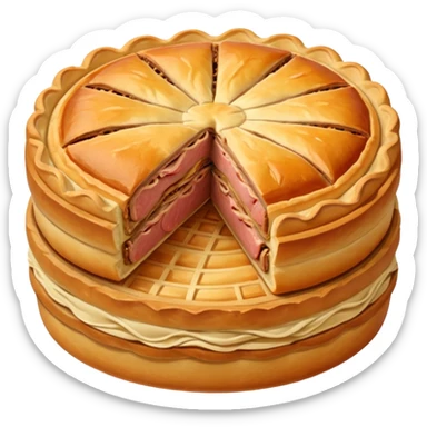 Pâté en croûte  sticker