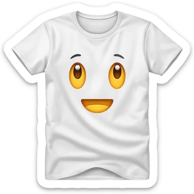 Ahora polera blanca sticker