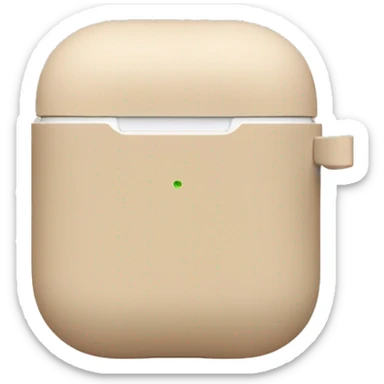 Beige AirPods sticker
