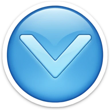 I want to make a what’s app blue tick mark emoji sticker