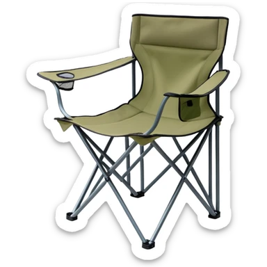 camping folding chair sticker