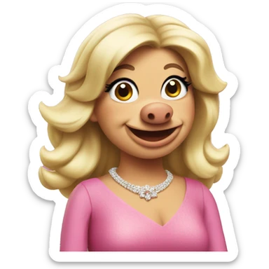 miss piggy sticker