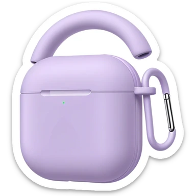 pastel purple airpods max sticker