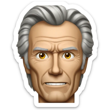 Clint eastwood sticker