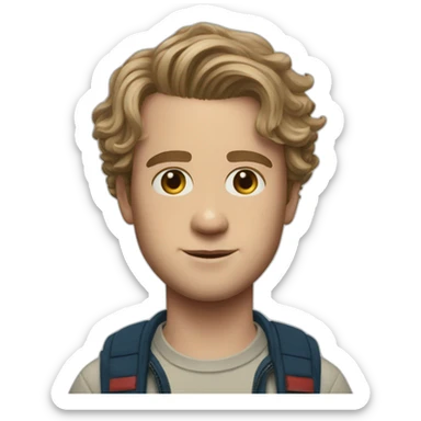 Max mayfield from stranger things sticker
