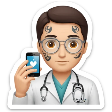 tattooed doctor sticker