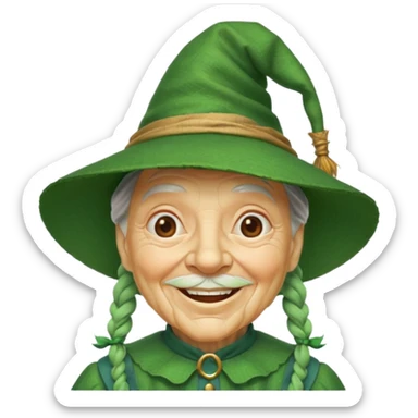 The Wizard from the Wizard of Oz sticker