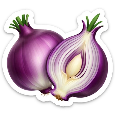 Onion shallots  sticker