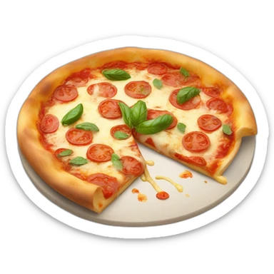 margarita pizza very beutiful amazing sticker